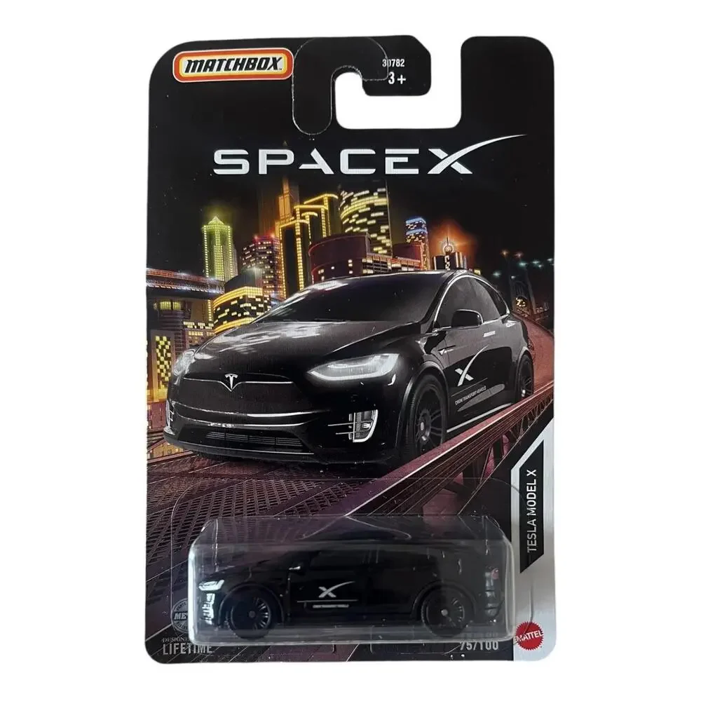 2023 MATCHBOX SpaceX Tesla Model X Crew Transport Vehicle (black) 75/100
